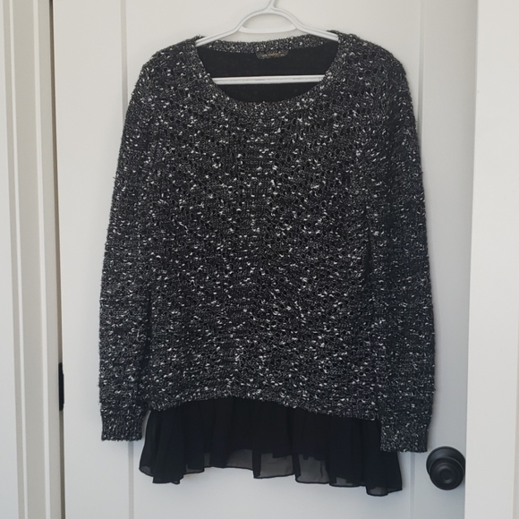 Knit Layered Sweater - Picture 1 of 5